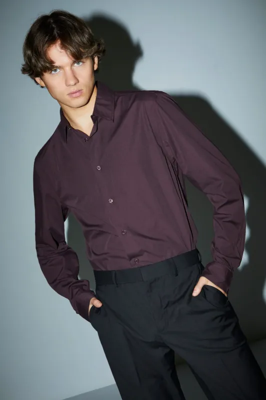 Poplin Dress Shirt made by Charlotte Russe