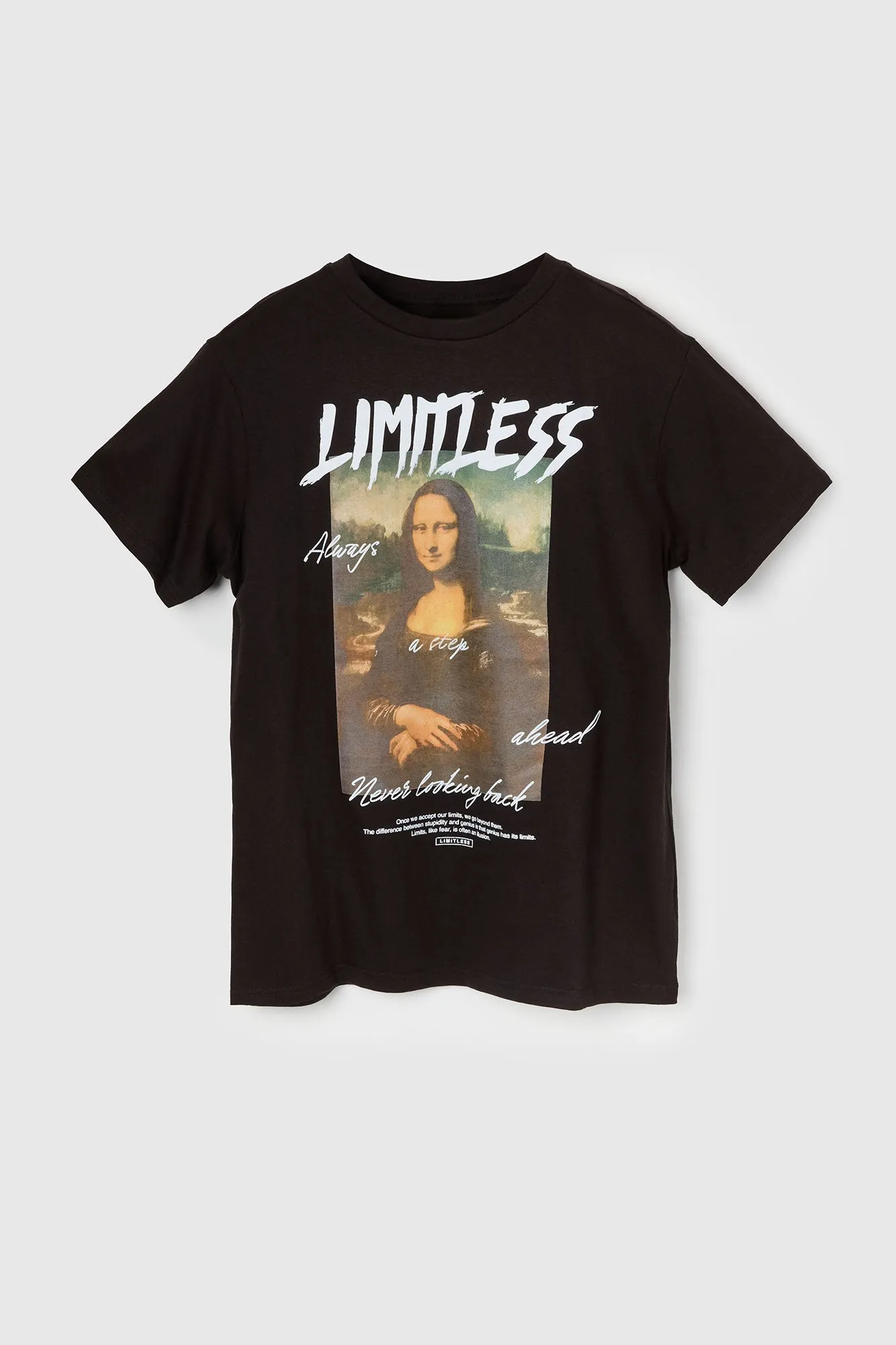 Mona Lisa Graphic T-Shirt sold by Charlotte Russe product image thumbnail 4