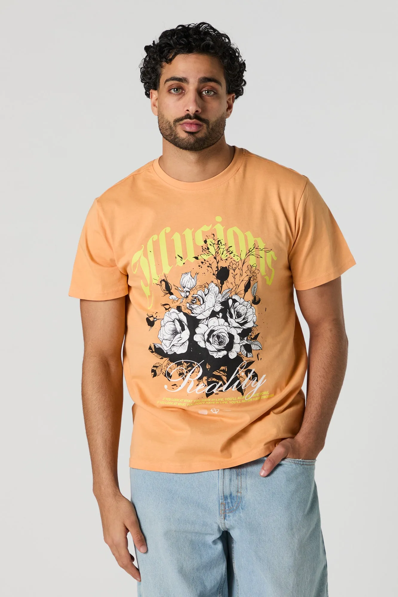 Illusions Graphic T-Shirt sold by Charlotte Russe product image thumbnail 2