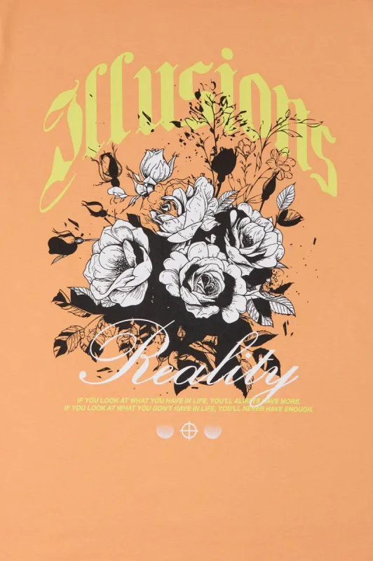 Illusions Graphic T-Shirt sold by Charlotte Russe