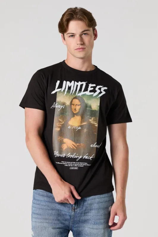 Mona Lisa Graphic T-Shirt made by Charlotte Russe