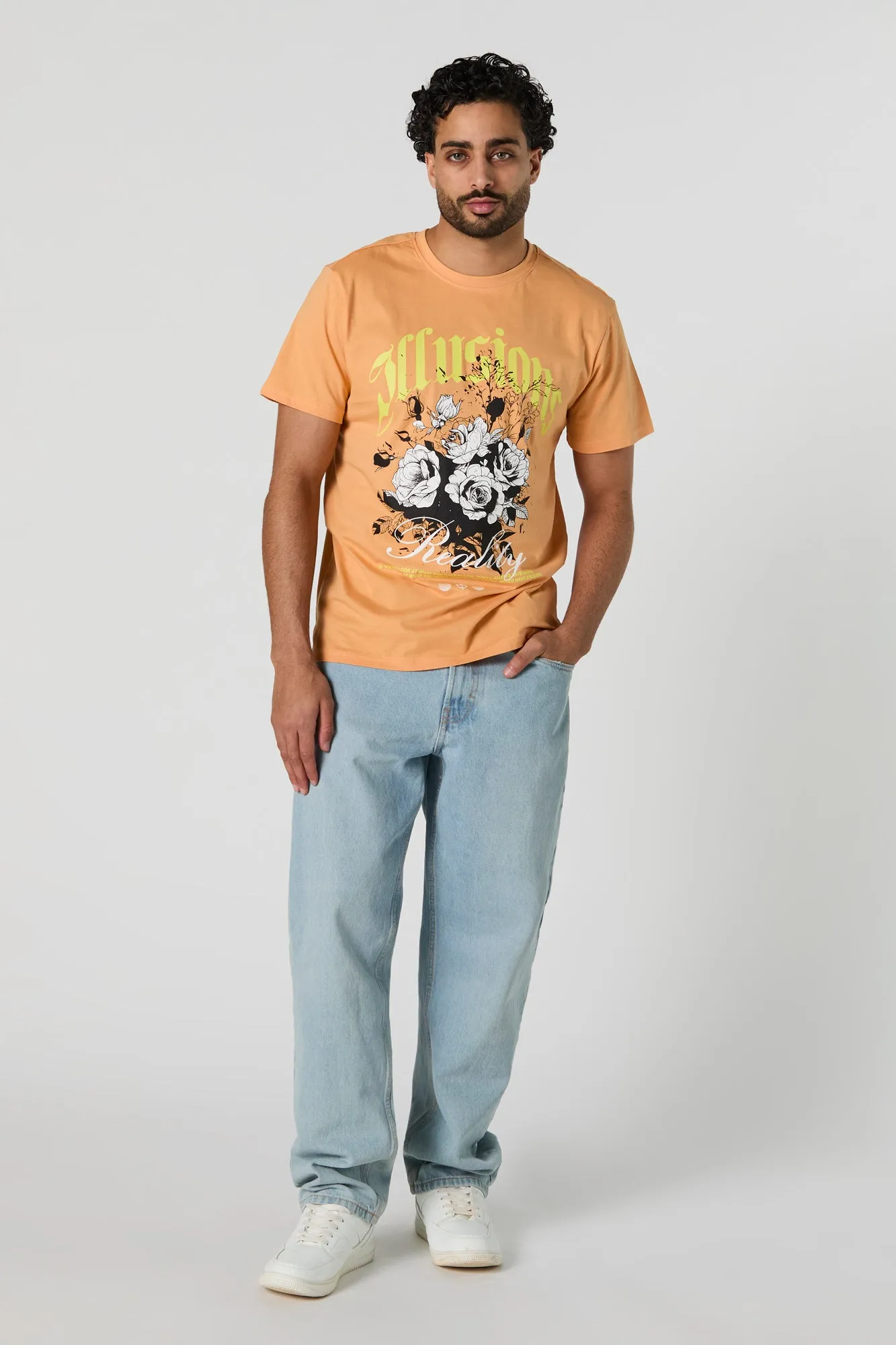 Illusions Graphic T-Shirt sold by Charlotte Russe product image thumbnail 3