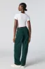 Fleece Wide Leg Cargo Sweatpant sold by Charlotte Russe