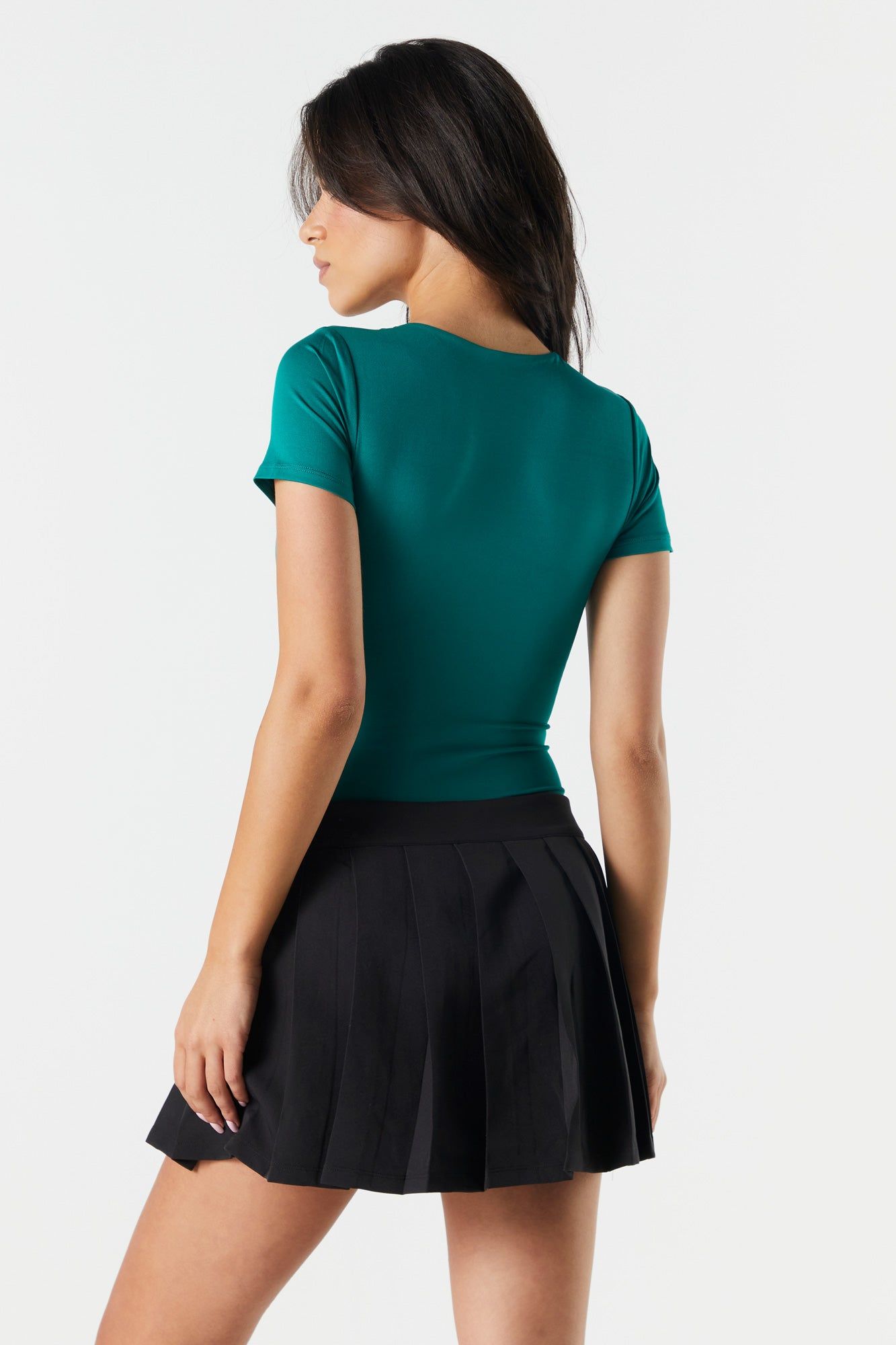 Coloured Contour T-Shirt Bodysuit sold by Charlotte Russe product image thumbnail 2
