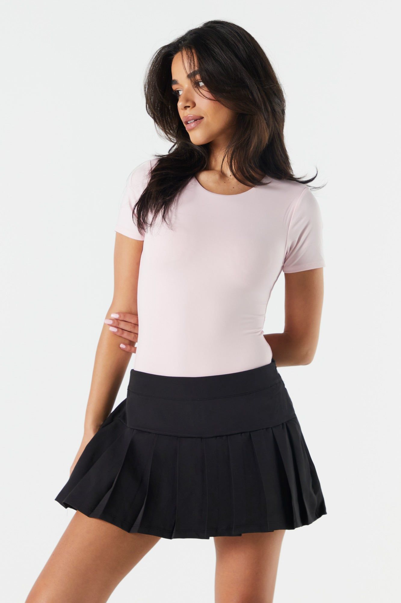 Coloured Contour T-Shirt Bodysuit sold by Charlotte Russe product image thumbnail 11