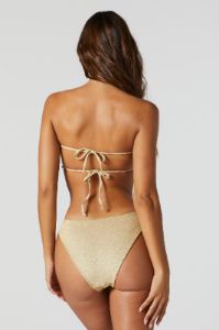 Sparkle Print Bikini Bottom sold by Charlotte Russe