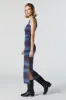 Printed Mesh Sleeveless Maxi Dress sold by Charlotte Russe
