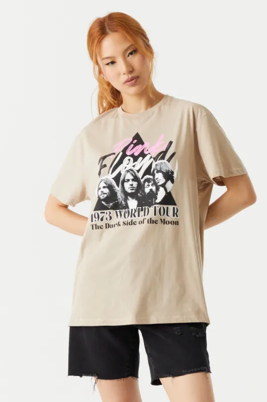 Pink Floyd Graphic Oversized T-Shirt sold by Charlotte Russe