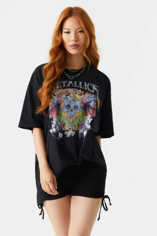 Metallica Graphic T-Shirt sold by Charlotte Russe