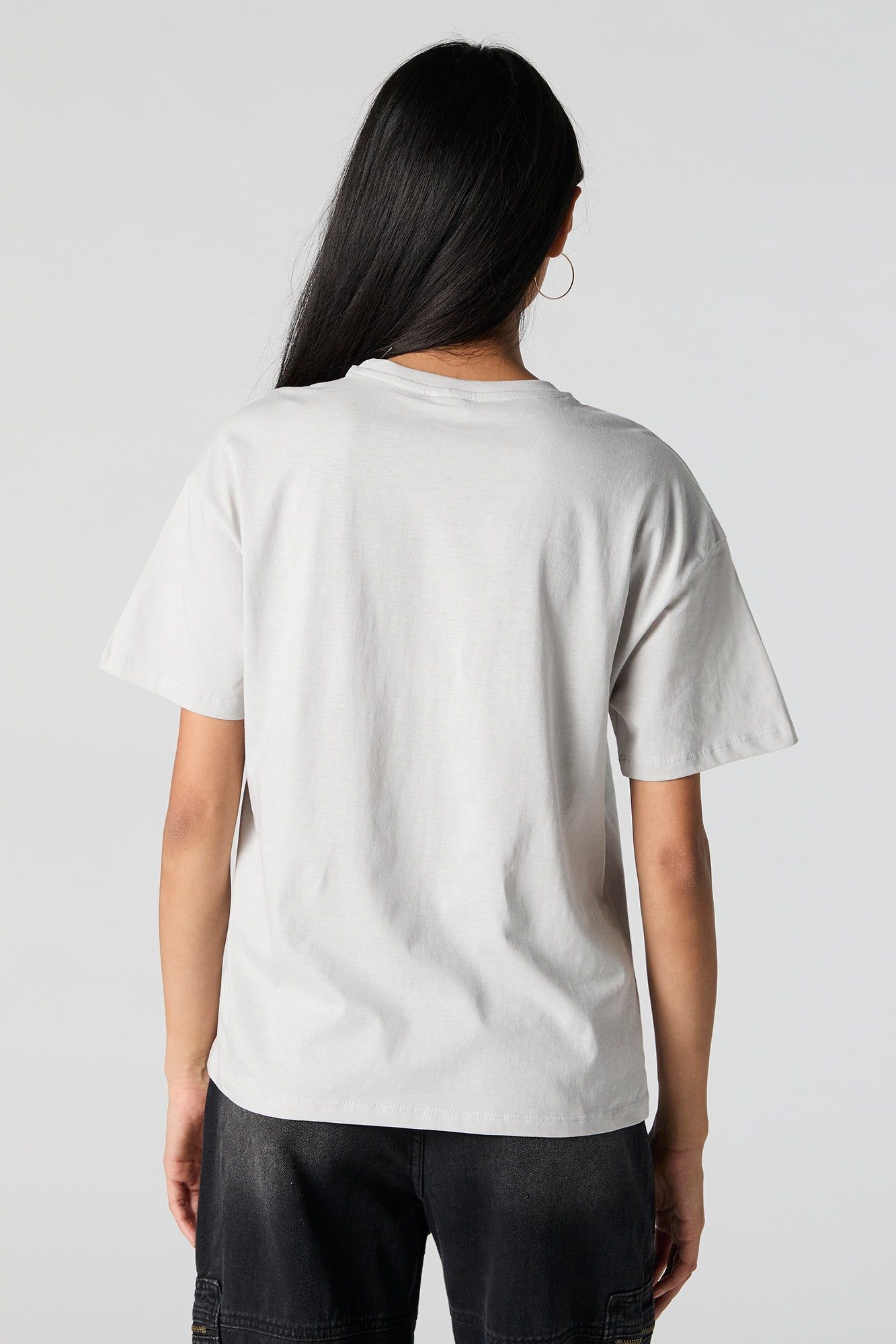 Manhattan Graphic Boyfriend T-Shirt sold by Charlotte Russe product image thumbnail 4