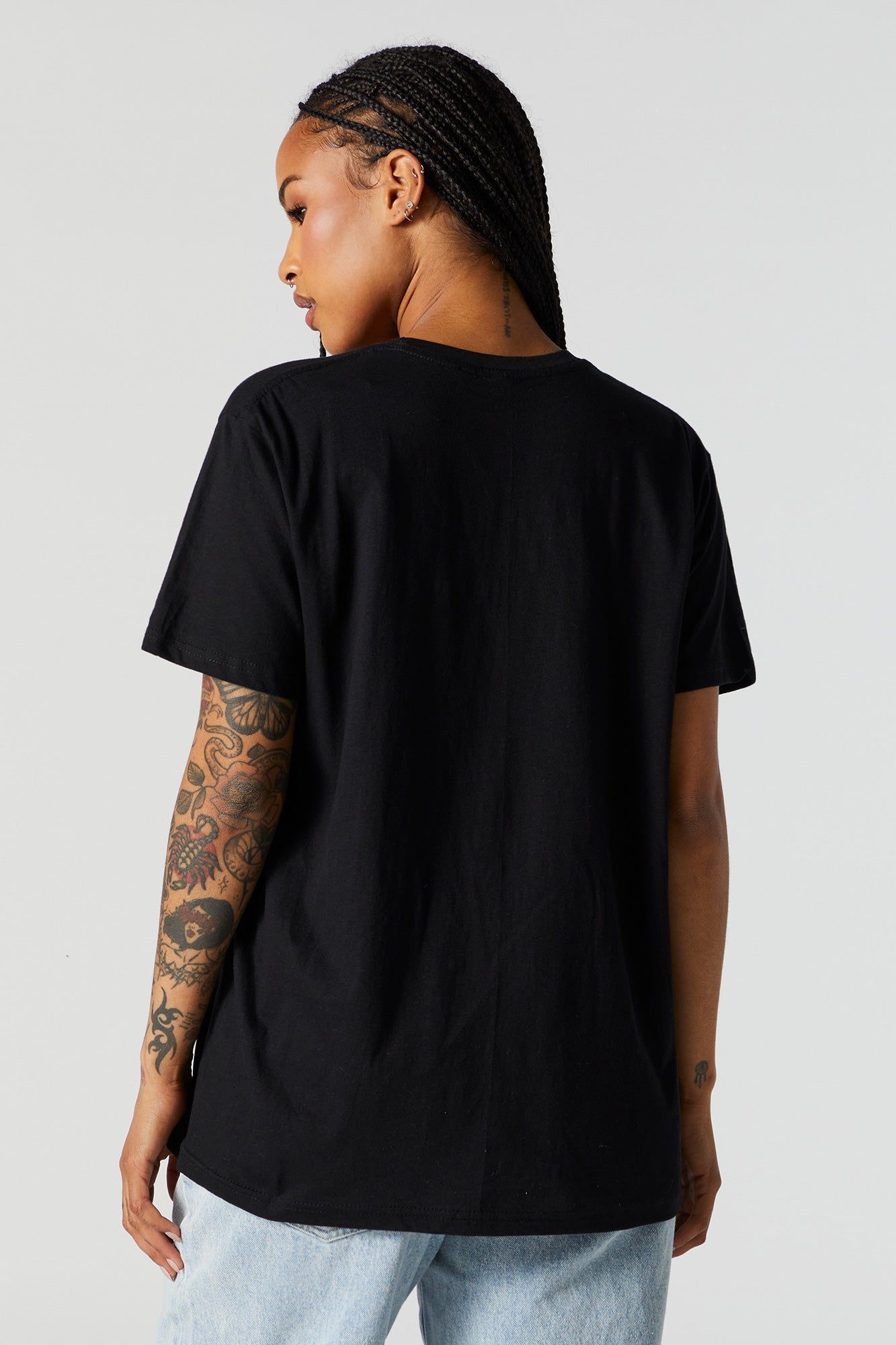 Tupac Graphic Boyfriend T-Shirt sold by Charlotte Russe product image thumbnail 3