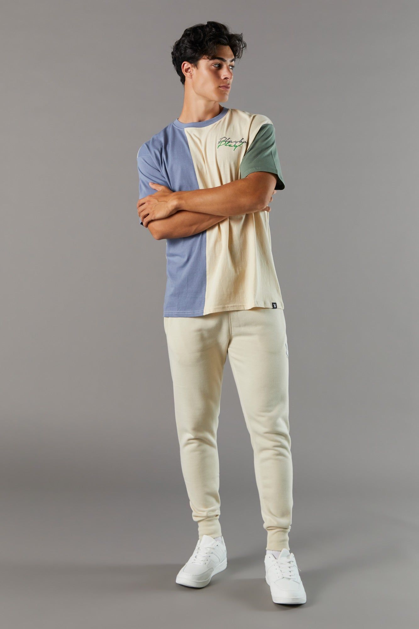 Playboy Colourblock Graphic T-Shirt sold by Charlotte Russe product image thumbnail 4