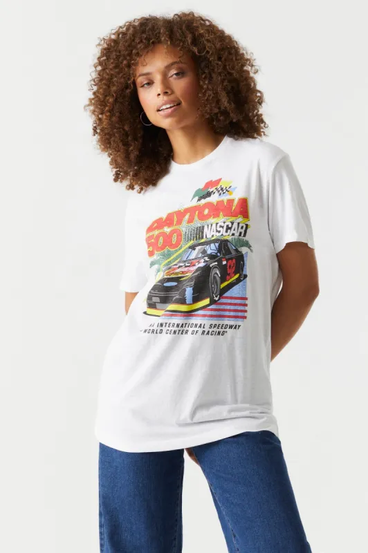 Daytona 500 Graphic T-Shirt made by Charlotte Russe