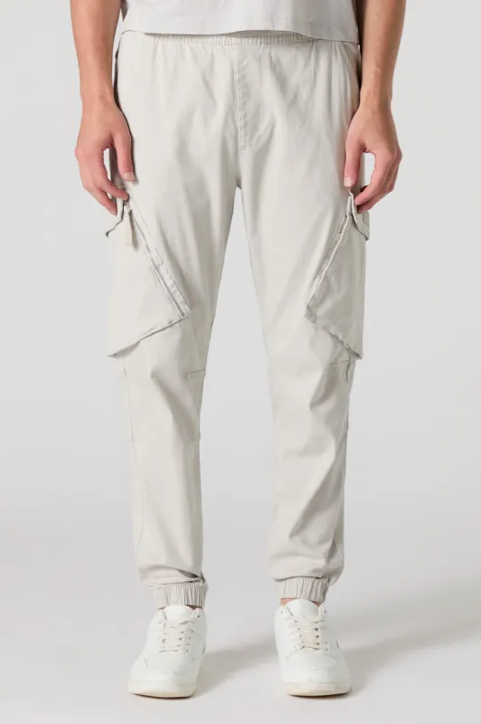 Slant Cargo Pocket Jogger sold by Charlotte Russe