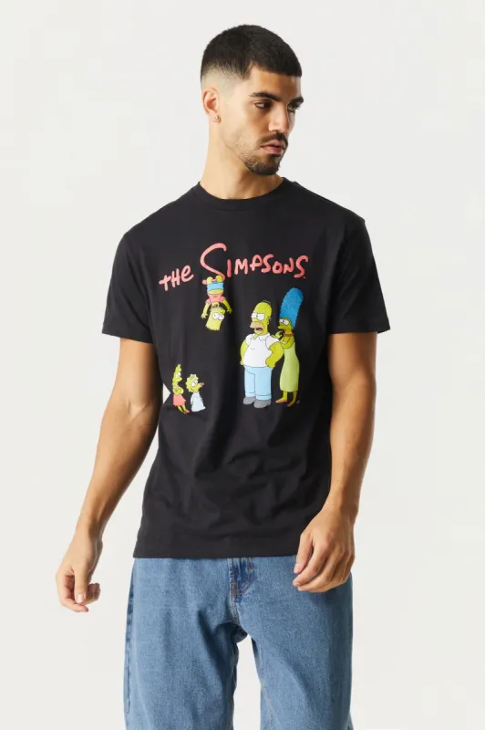 The Simpsons Hanging Out Graphic T-Shirt sold by Charlotte Russe