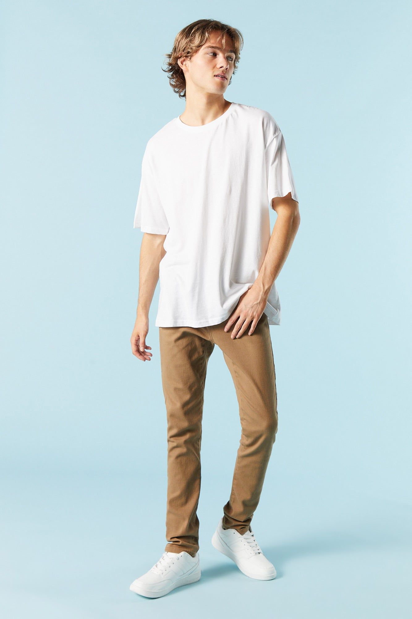 Tan Denim Skinniest Jean sold by Charlotte Russe product image thumbnail 2