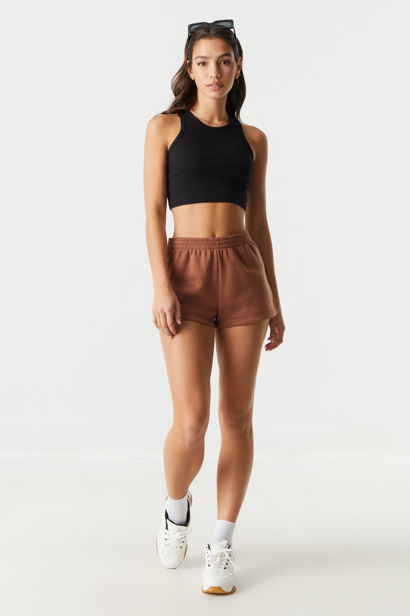 Pull On Fleece Short sold by Charlotte Russe product image thumbnail 18