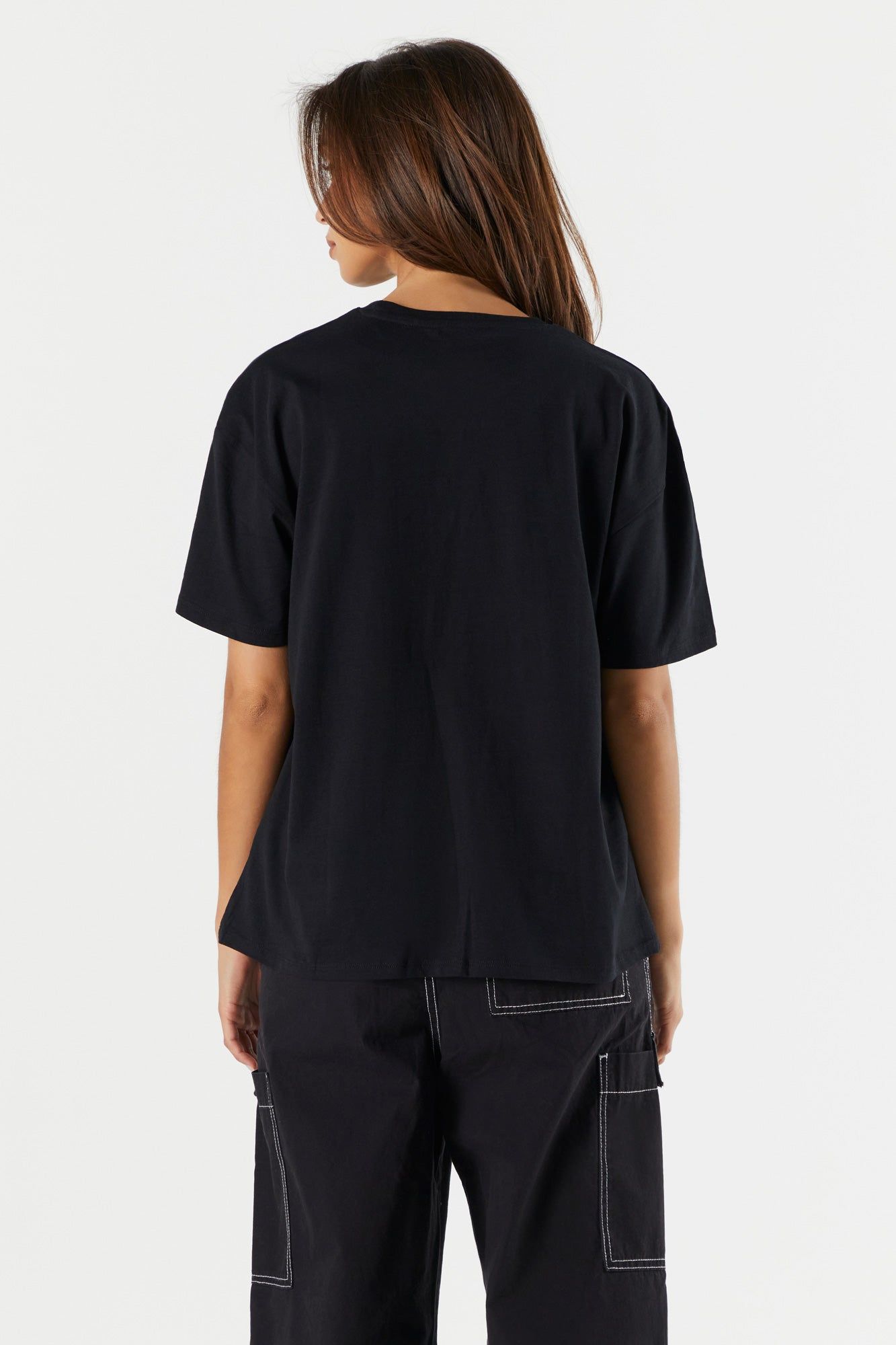 Wednesday Addams Graphic Boyfriend T-Shirt sold by Charlotte Russe product image thumbnail 2