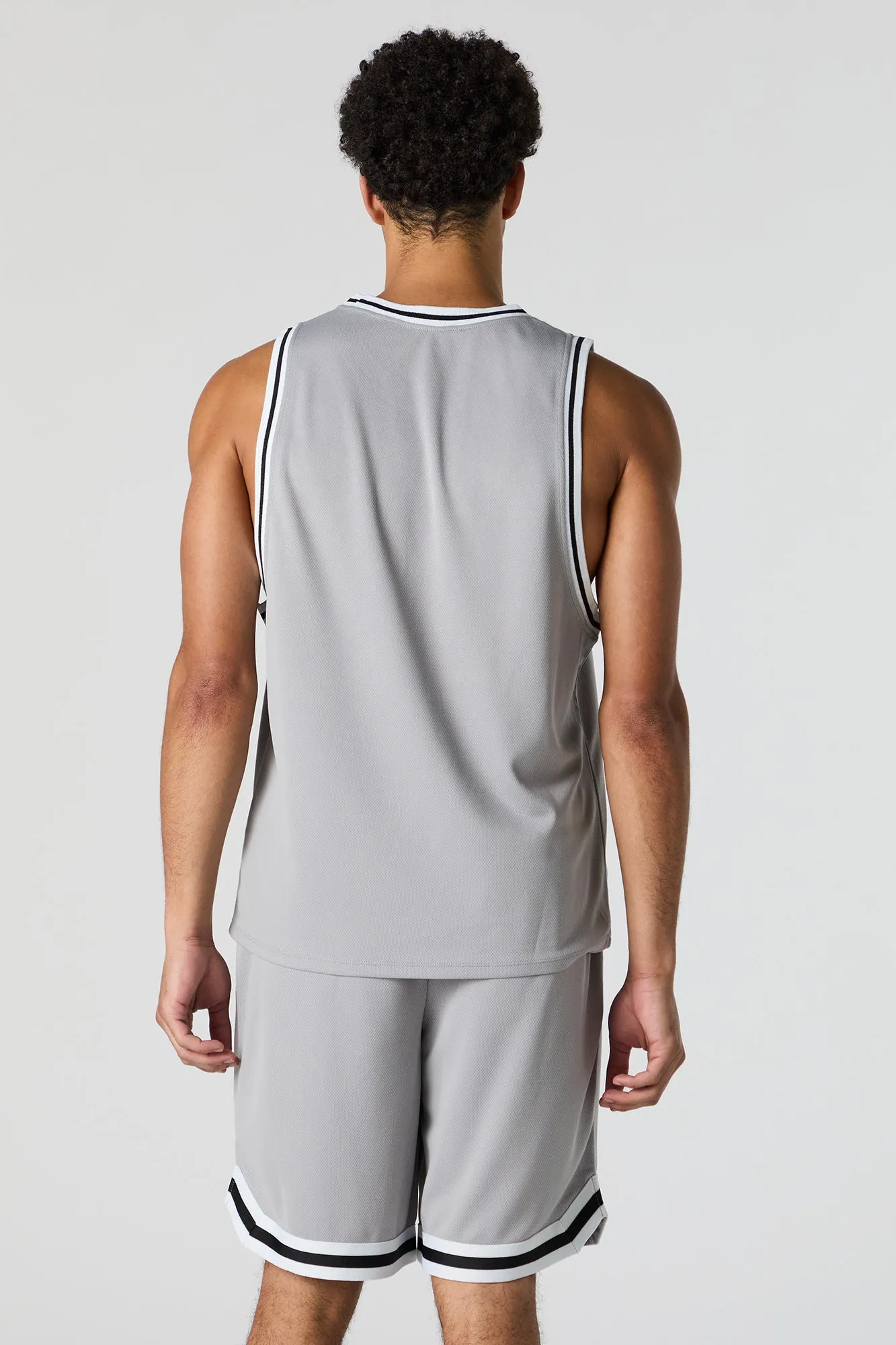 Houston Graphic Mesh Basketball Short sold by Charlotte Russe product image thumbnail 2