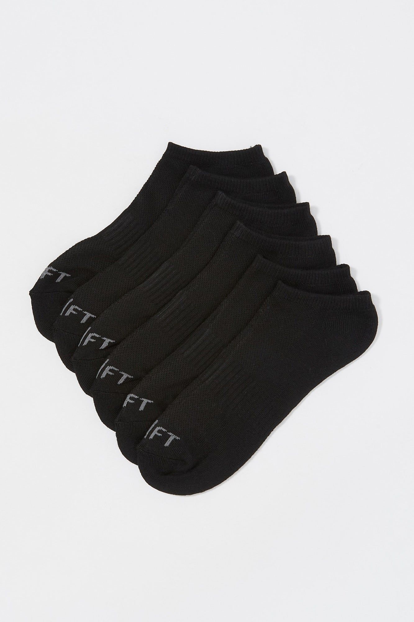 Athletic U5 Fit Ankle Socks (6 Pack) sold by Charlotte Russe product image thumbnail 2