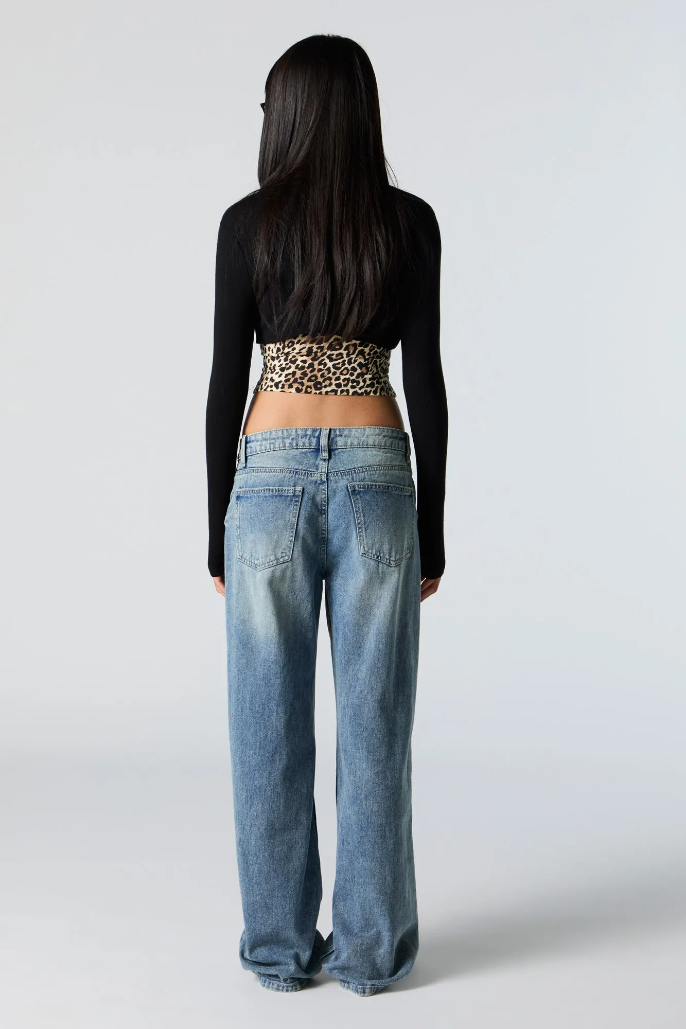 Vintage Low Rise Skater Jean sold by Charlotte Russe product image thumbnail 3