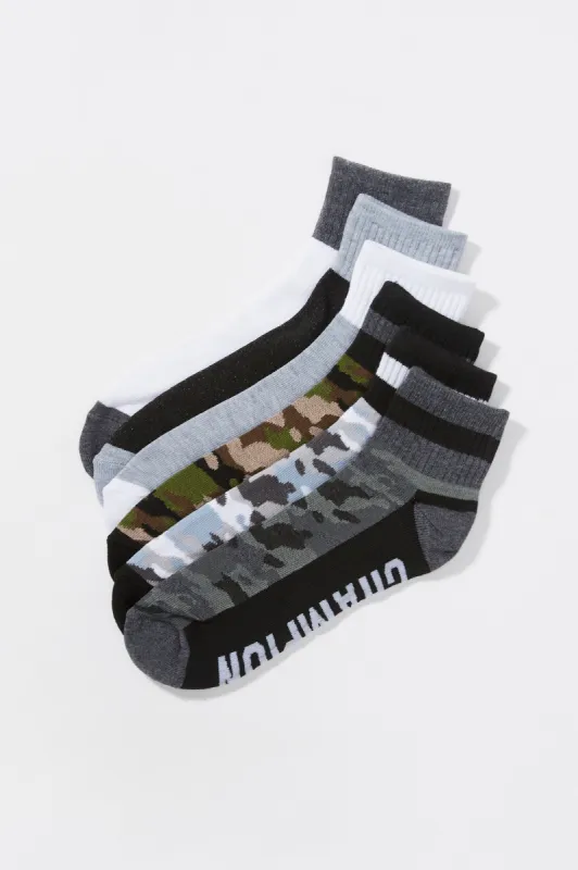 Assorted Athletic Ankle Socks (6 Pack) sold by Charlotte Russe