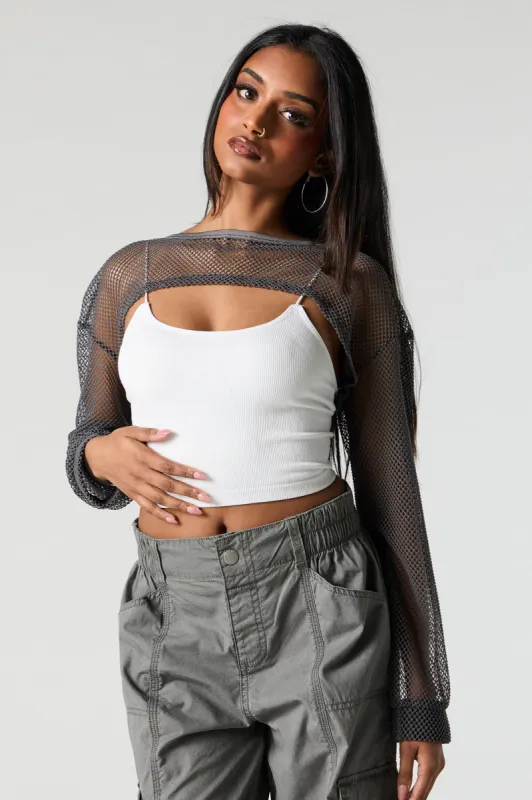 Fishnet Bolero sold by Charlotte Russe