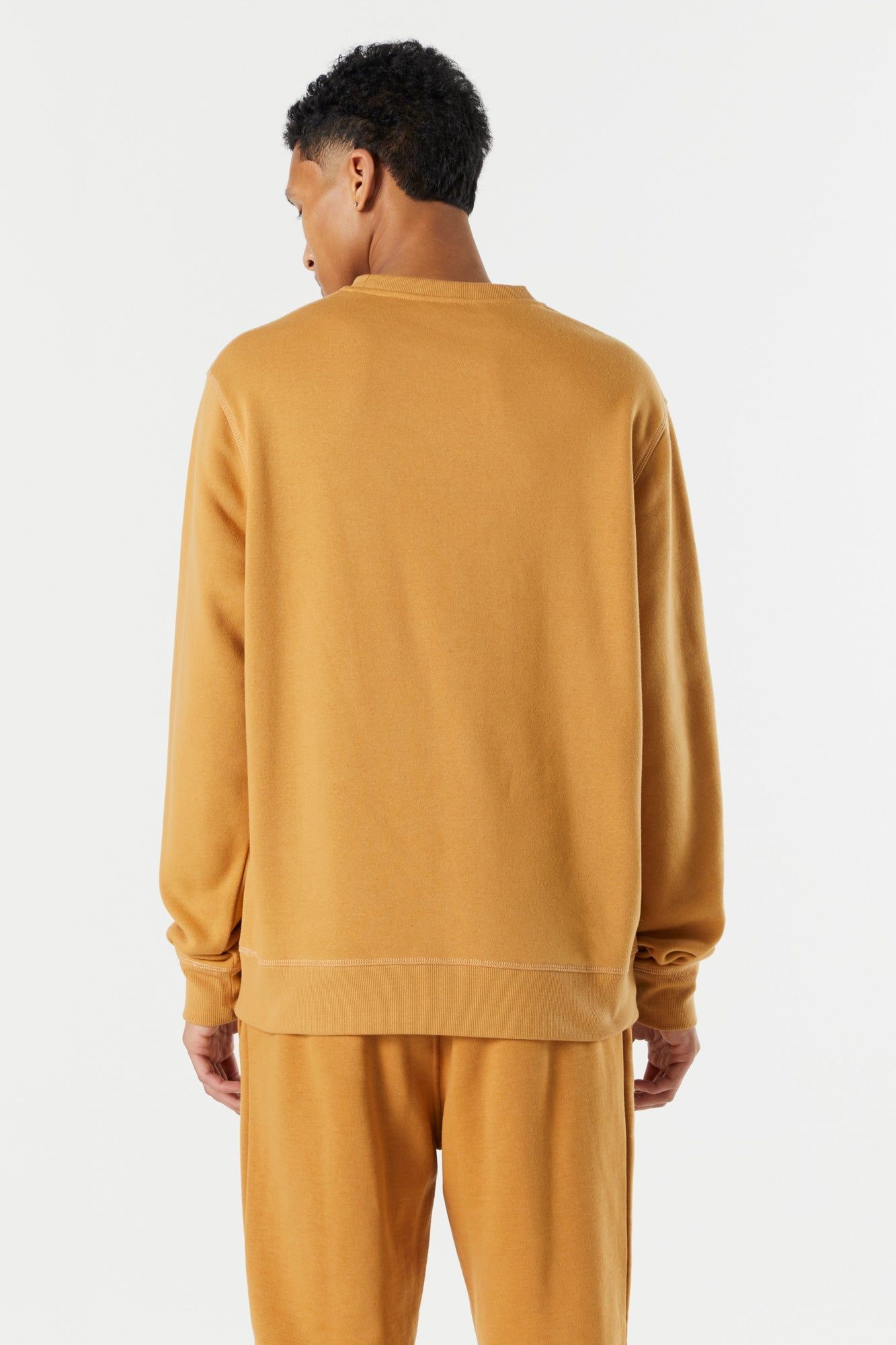 Colored Solid Fleece Sweatshirt sold by Charlotte Russe product image thumbnail 2