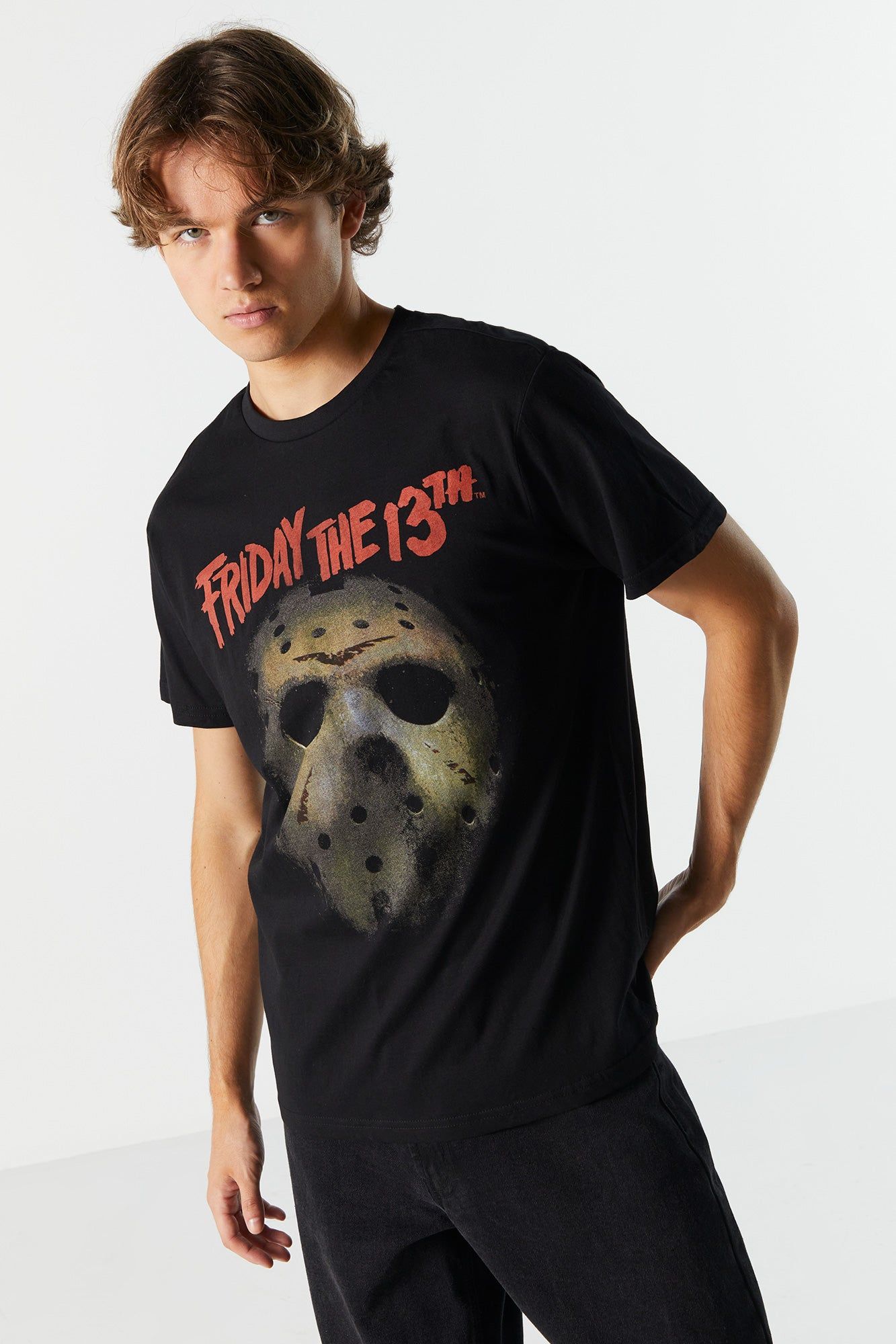 Friday the Thirteenth Graphic T-Shirt sold by Charlotte Russe