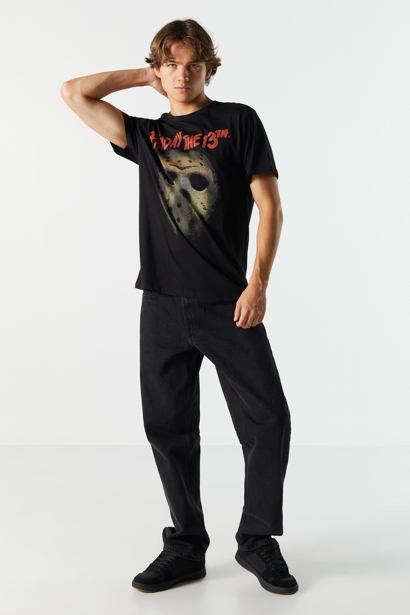 Friday the Thirteenth Graphic T-Shirt sold by Charlotte Russe product image thumbnail 4