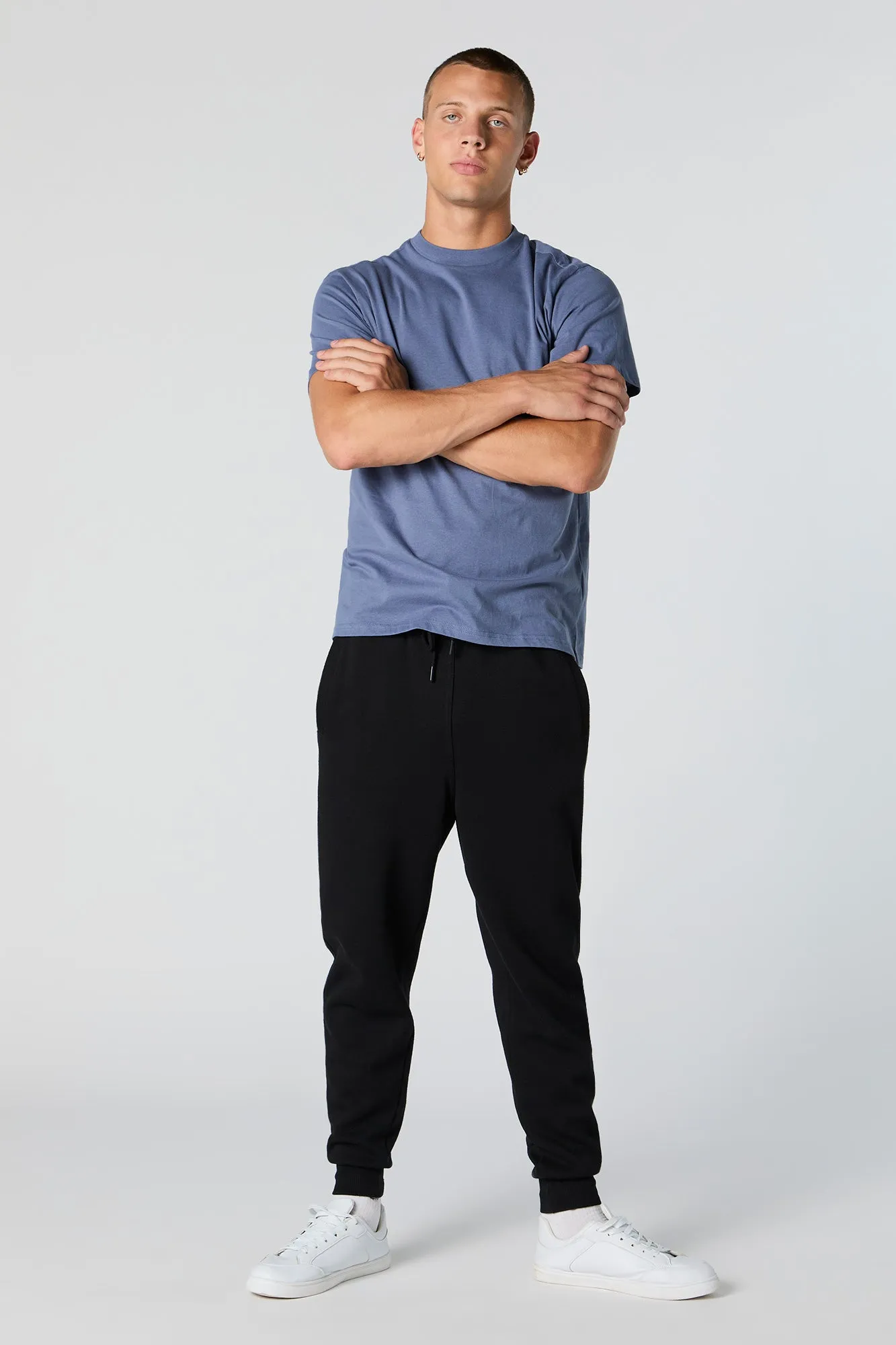 Solid Crewneck T-Shirt sold by Charlotte Russe product image thumbnail 3