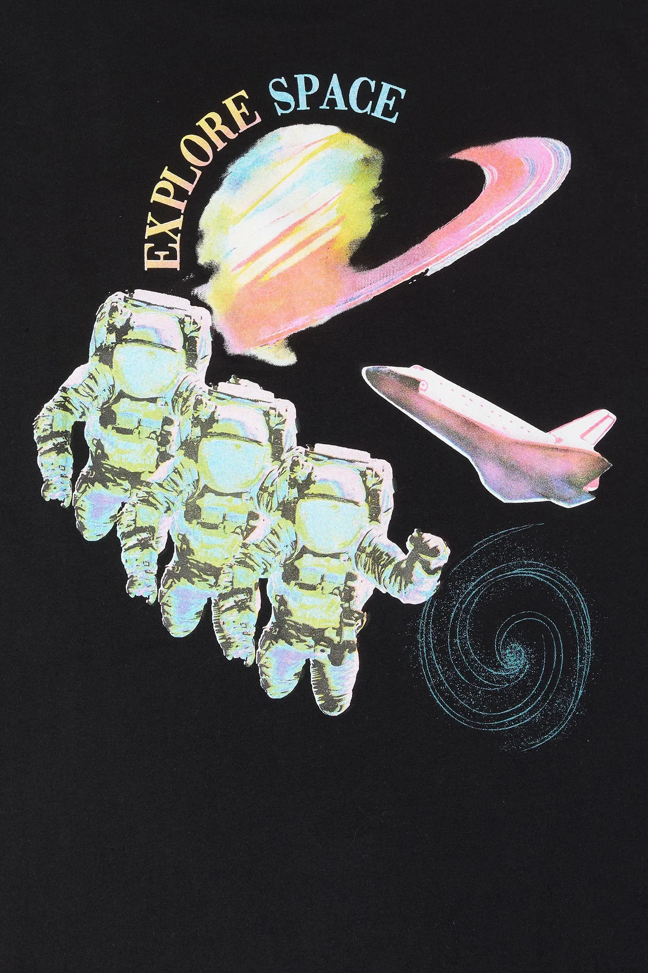 NASA Explore Space Graphic T-Shirt sold by Charlotte Russe product image thumbnail 4