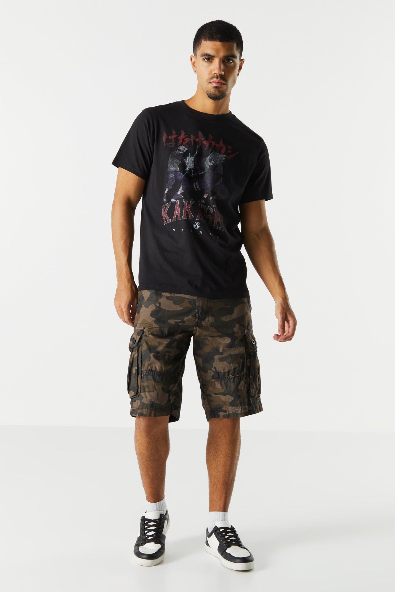 Naruto Kakashi Graphic T-Shirt sold by Charlotte Russe product image thumbnail 3