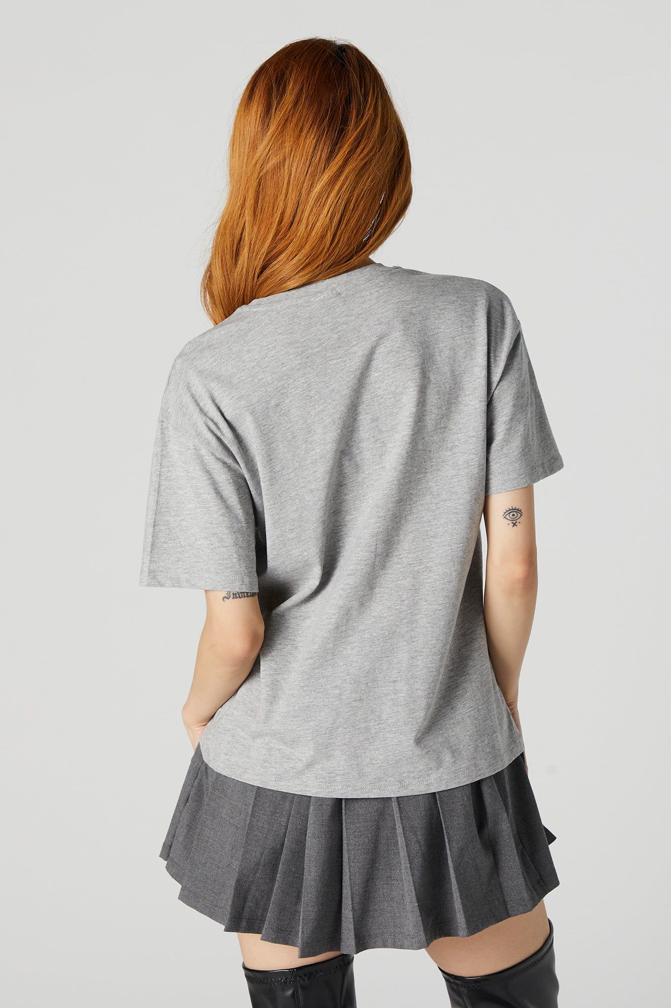 Self Love Graphic Boyfriend T-Shirt sold by Charlotte Russe product image thumbnail 4