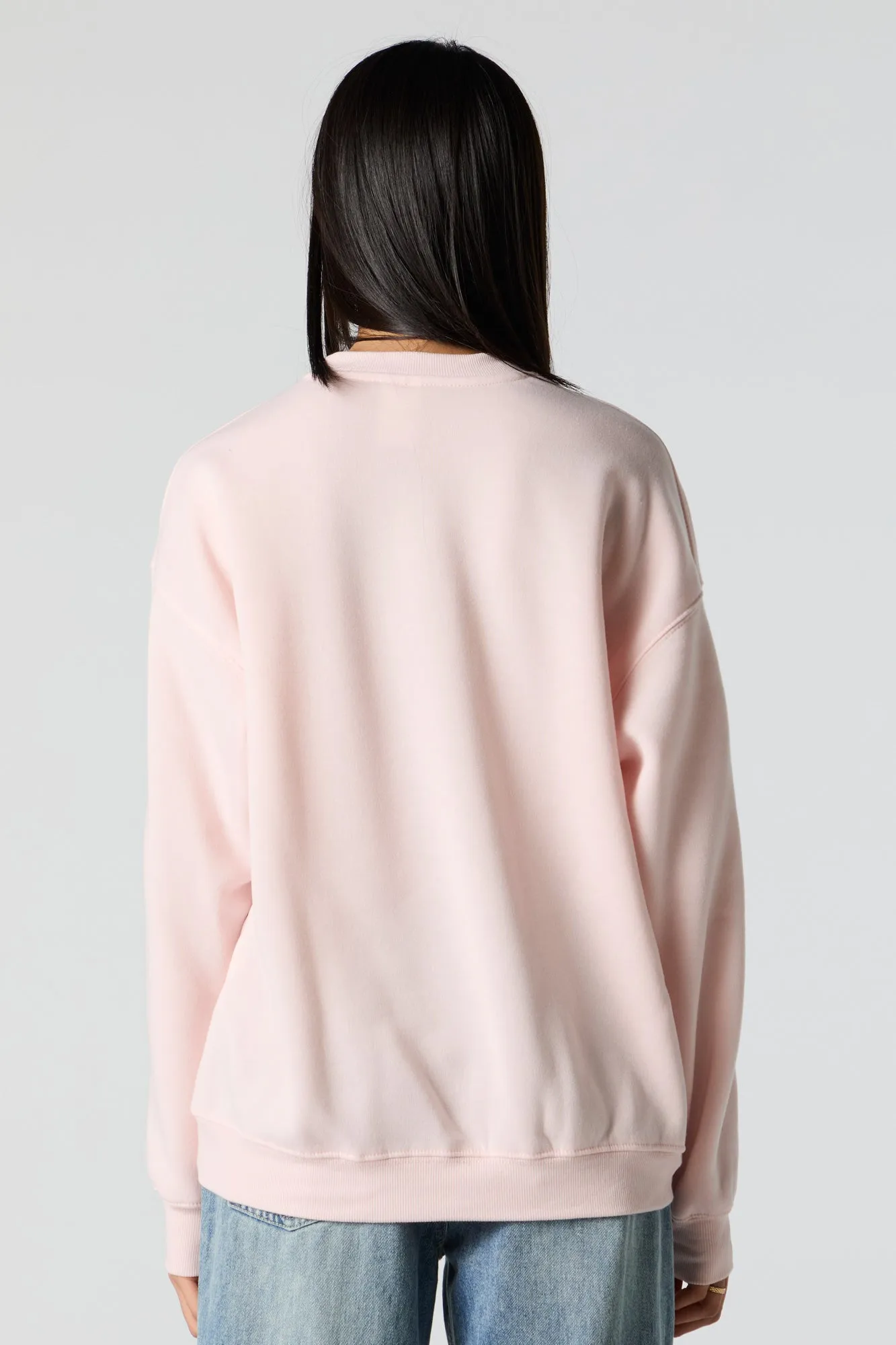 Stitch and Angel Graphic Sweatshirt sold by Charlotte Russe product image thumbnail 2