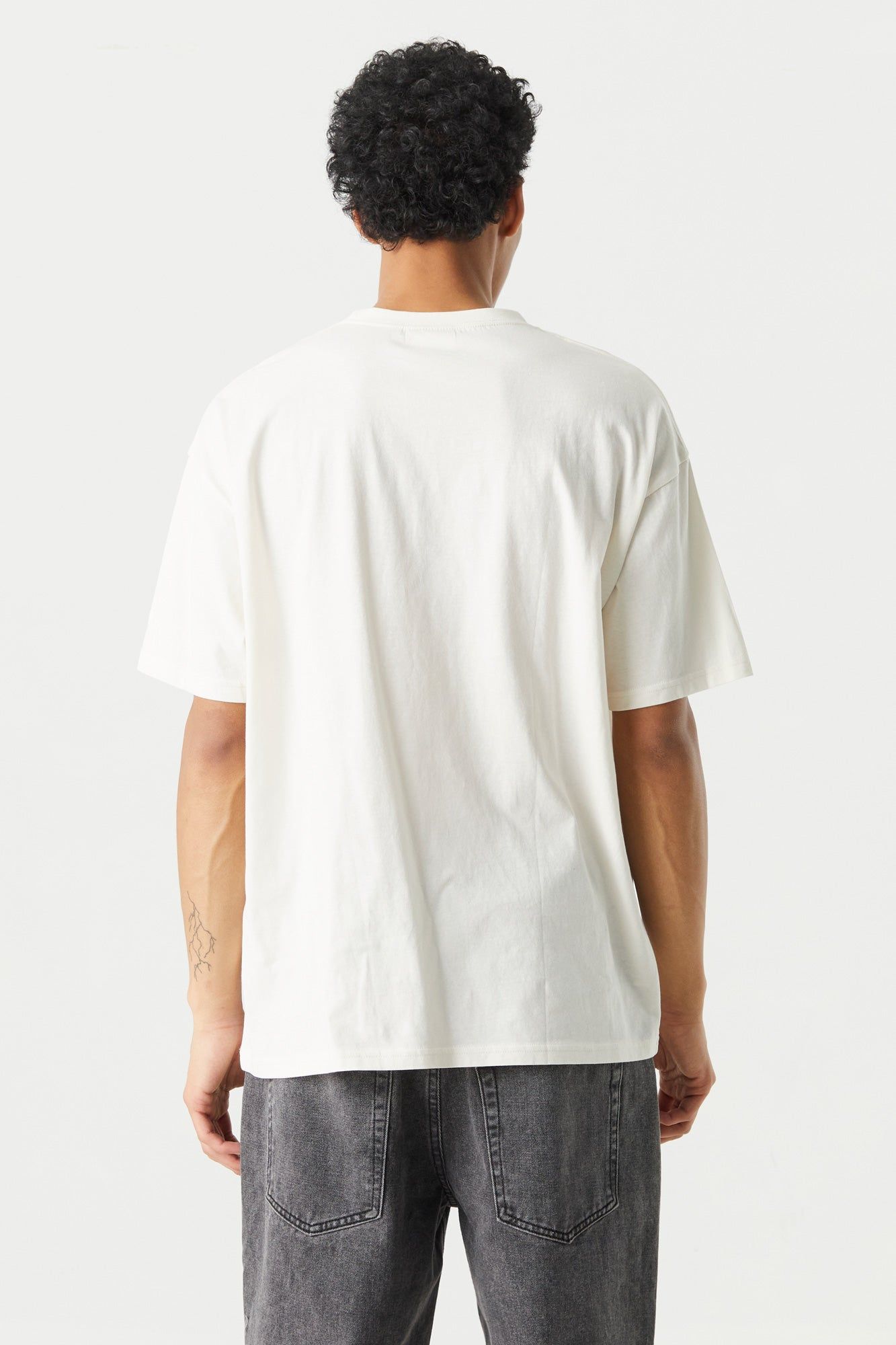 Basic Relaxed Crew T-Shirt sold by Charlotte Russe product image thumbnail 8