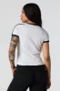 10 Graphic Ringer T-Shirt sold by Charlotte Russe