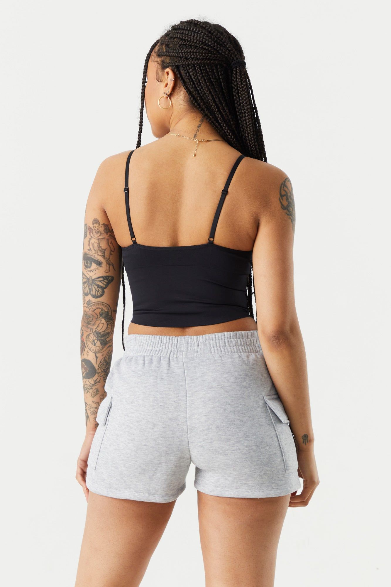 Seamless V-Neck Support Tank sold by Charlotte Russe product image thumbnail 5