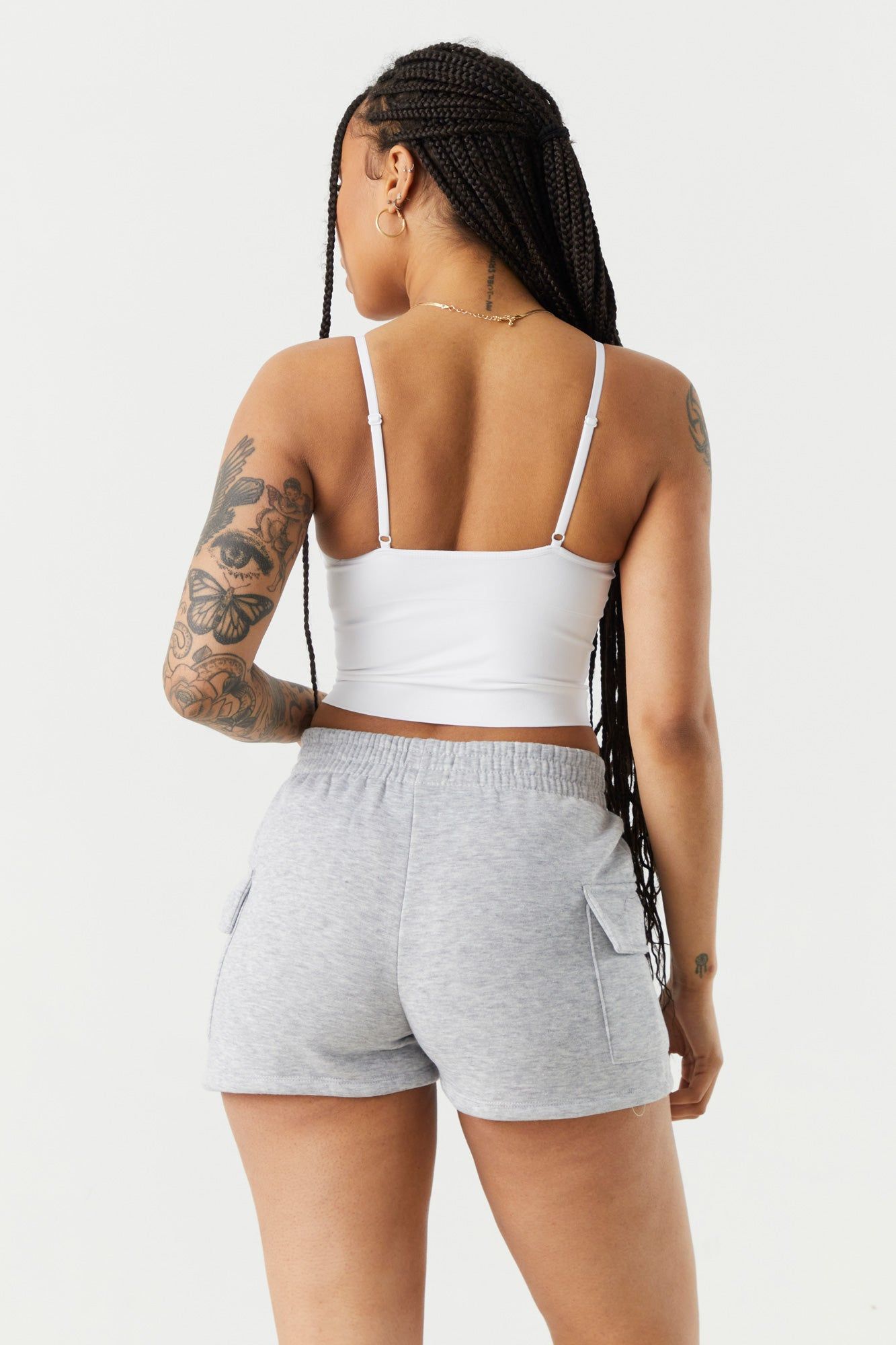 Seamless V-Neck Support Tank sold by Charlotte Russe product image thumbnail 8