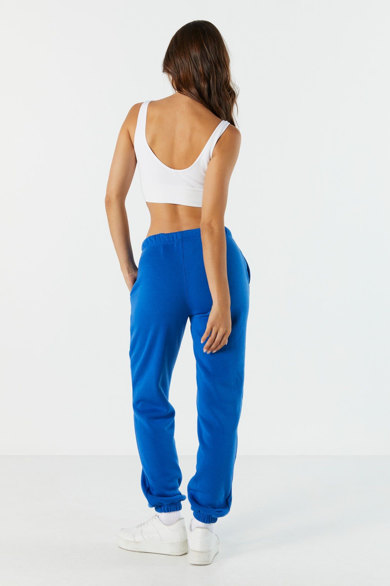 Arizona Embroidered Fleece Jogger sold by Charlotte Russe product image thumbnail 3