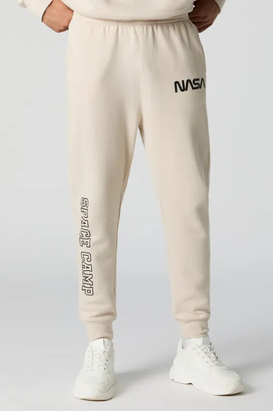 NASA Space Camp Graphic Fleece Jogger sold by Charlotte Russe