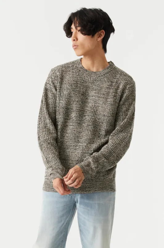 Chunky Knit Crew Neck Sweater sold by Charlotte Russe