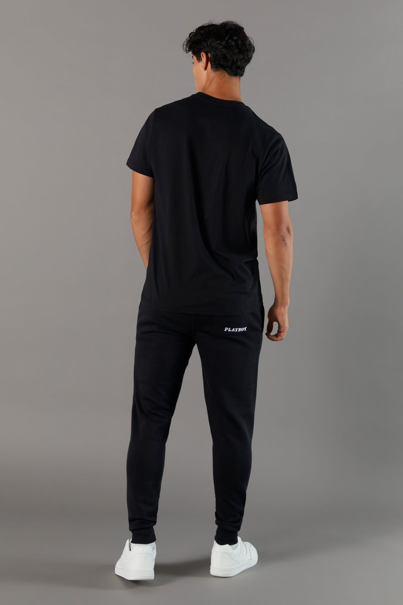 Playboy Graphic Fleece Jogger sold by Charlotte Russe product image thumbnail 4