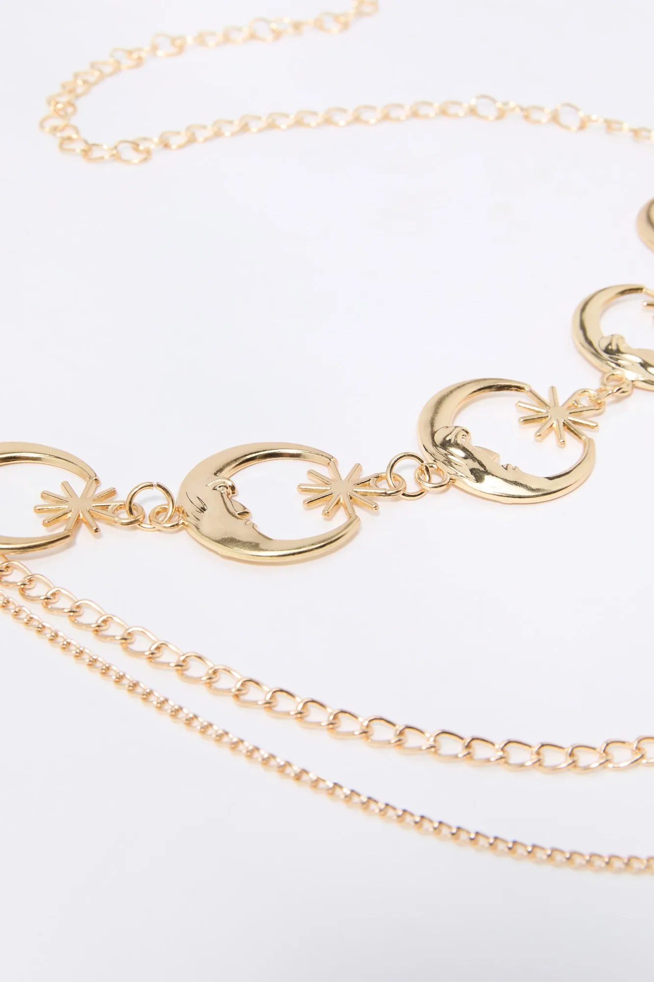 Mystical Moon Chain Belt sold by Charlotte Russe product image thumbnail 2