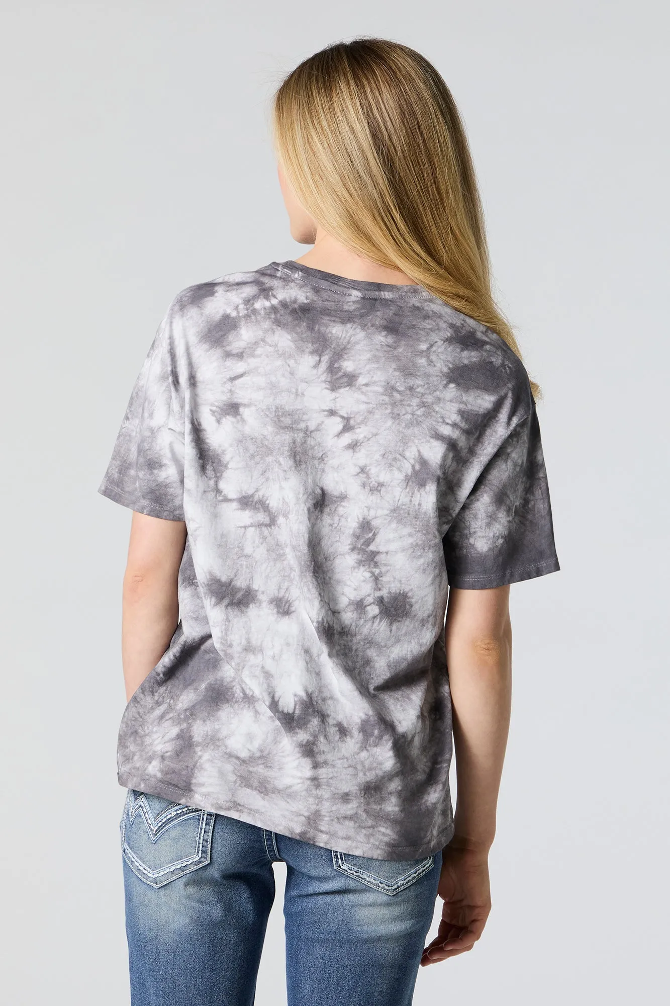 California Graphic Tie-Dye T-Shirt sold by Charlotte Russe product image thumbnail 4