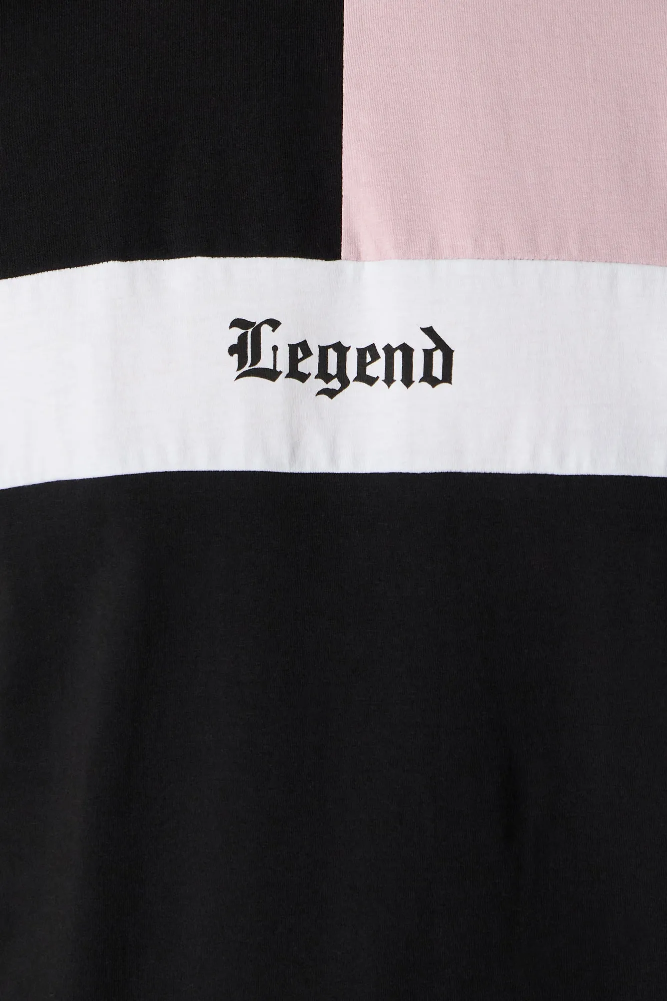 Legend Graphic Colourblock T-Shirt sold by Charlotte Russe product image thumbnail 4
