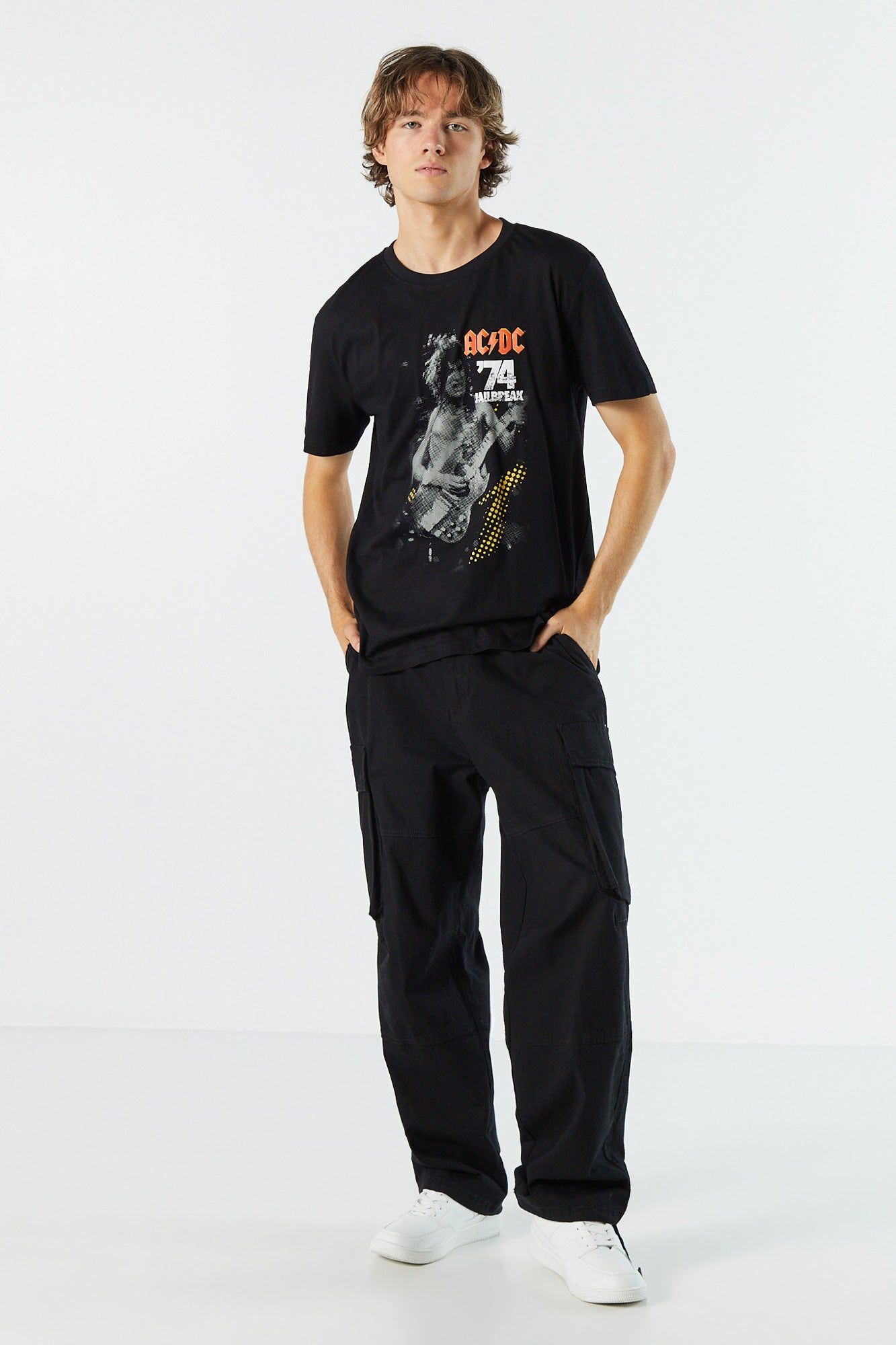 ACDC Graphic T-Shirt sold by Charlotte Russe product image thumbnail 3