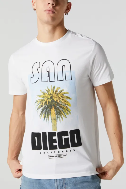 San Diego Graphic T-Shirt sold by Charlotte Russe