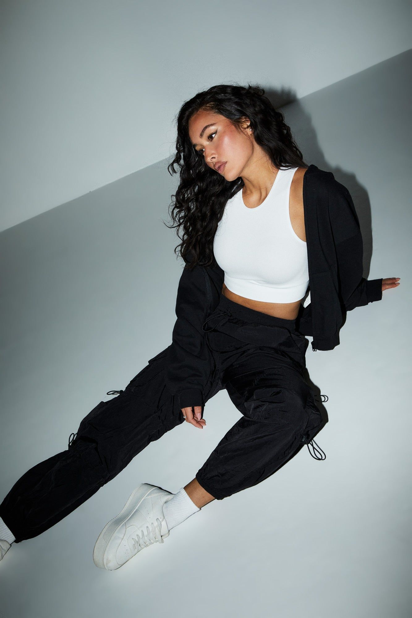 Nylon Cargo Pant sold by Charlotte Russe product image thumbnail 5