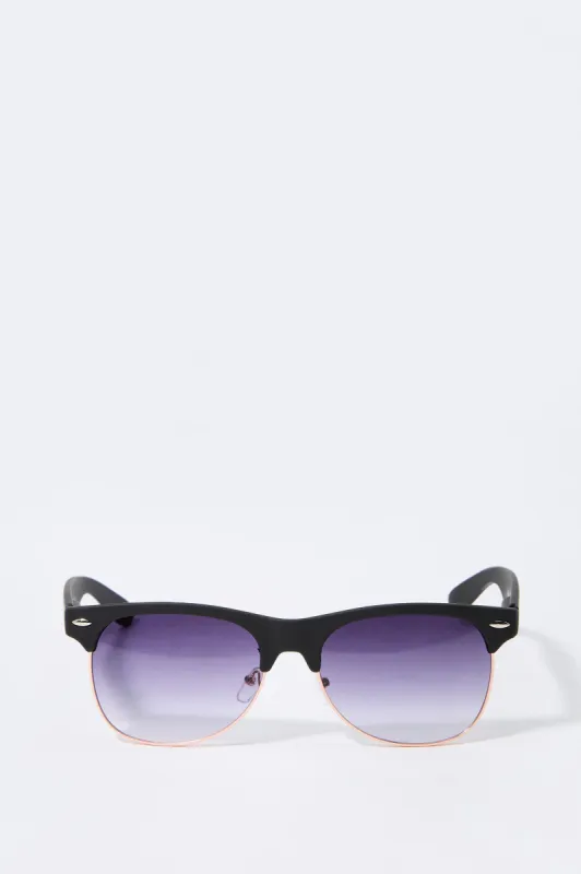 Tinted Clubmaster Sunglasses sold by Charlotte Russe